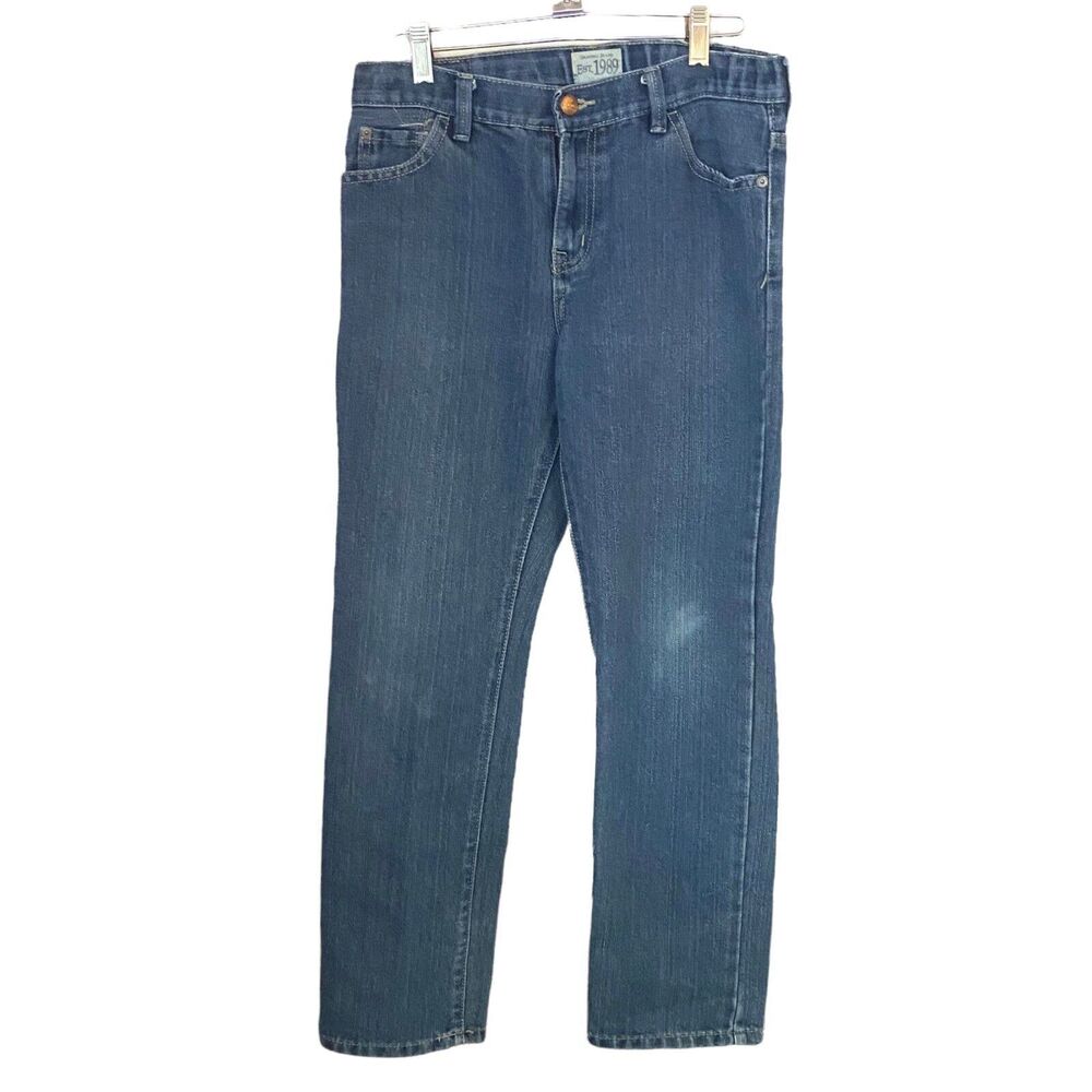 The Childrens Place Boys Size 12 Husky Blue Denim Skinny Jeans Casual